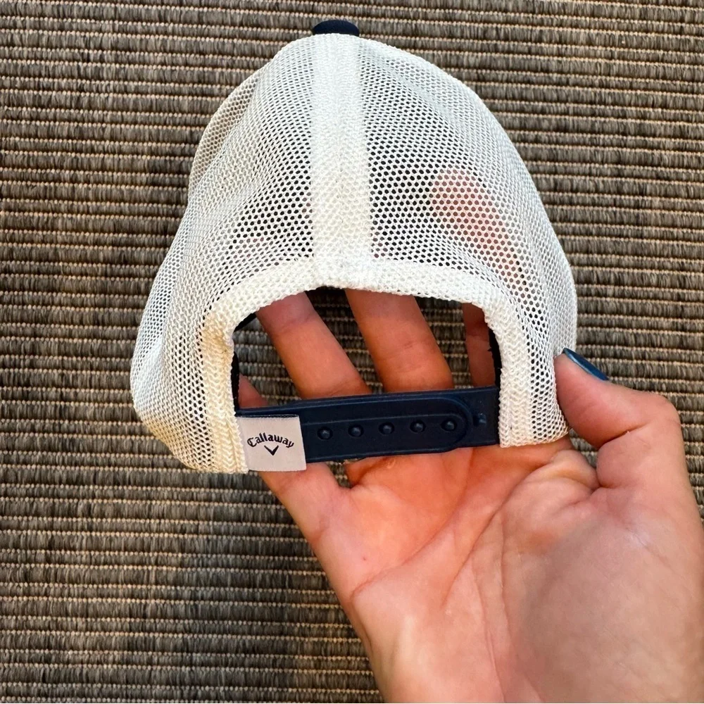 Callaway Black and White Mesh Cap